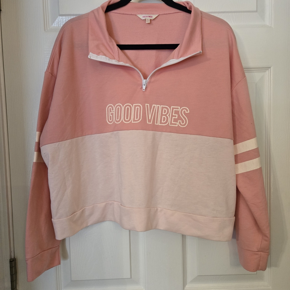 Stella Tweed Cropped Sweater